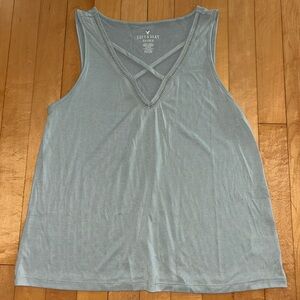 American Eagle Tank top women’s sage green